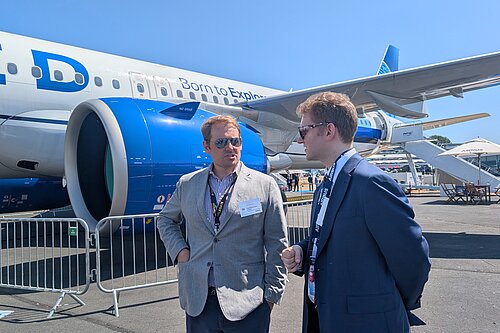 Luke at Farnborough
