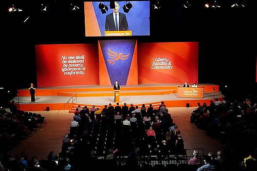 Lib Dem Conference Hall 2026