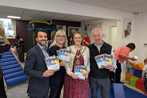 Bobby Dean MP at Get On Downs event