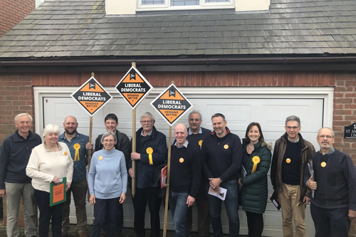 Canvassers on Ashbourne Action Day April 22nd 2023