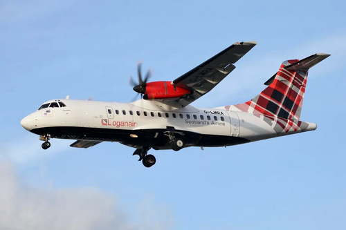 Loganair flight