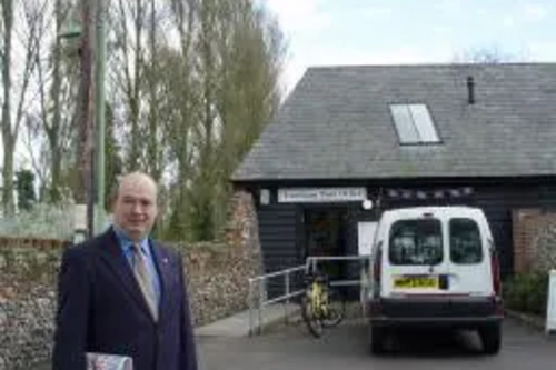 David at Fornham Post Office