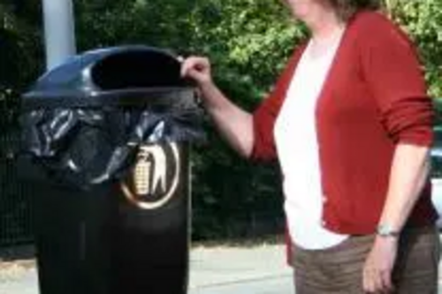 litter bins