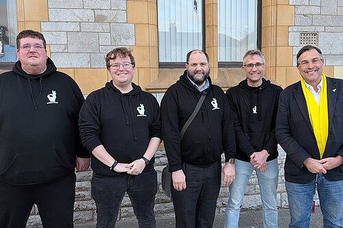 image of members of Andy's man club