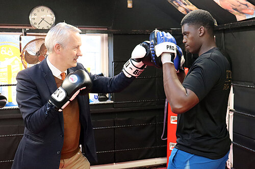 Taunton Amateur Boxing Club visit