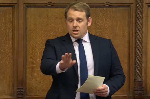 Luke Taylor in the Chamber