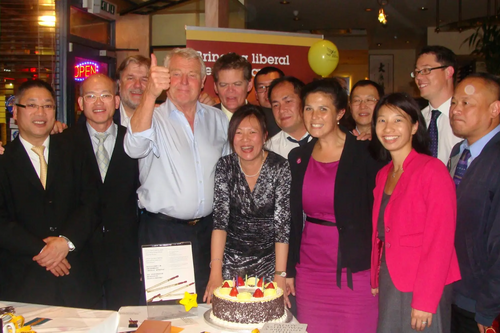 Chinese Liberal Democrats 6th b'day party