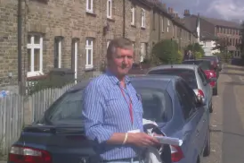 Graham Pooley in Townfield Street Chelmsford Parking
