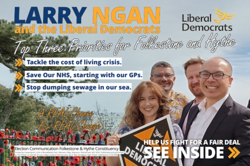 Larry Ngan Election Communication Front Page