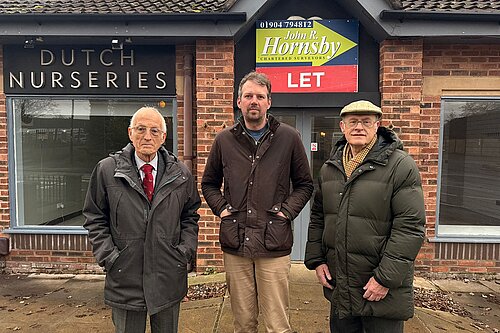 Cllrs Ian Cuthbertson, Richard Watson & Andrew Hollyer