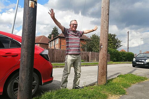 East Riding broadband internet telegraph poles - LibDems call for Ofcom intervention