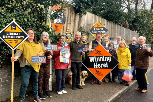Campaigners out in Sevenoaks