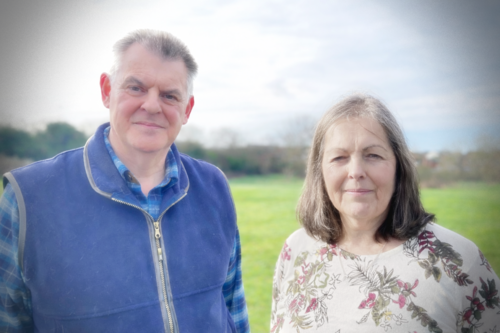 Jon Renshaw and Sarah Murray