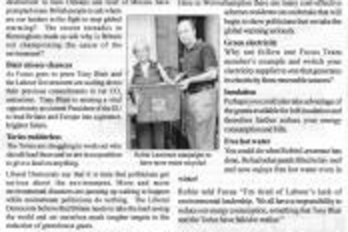 Park's Oct/Nov Focus