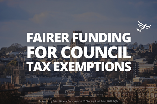 Fairer funding for council tax exemptions