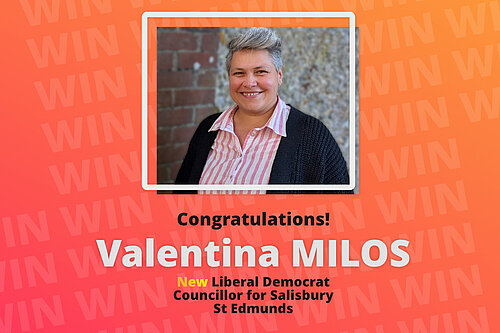 Valentina Milos wins in St Edmunds