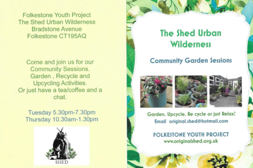 The Shed Urban Wilderness Leaflet