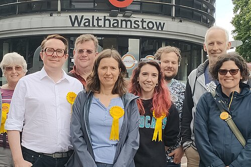 Waltham Forest Liberal Democrat candidates and supporters