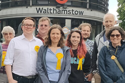 Liberal Democrat candidates and supporters