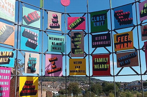 Folkestone Triennial 2021 exhibit