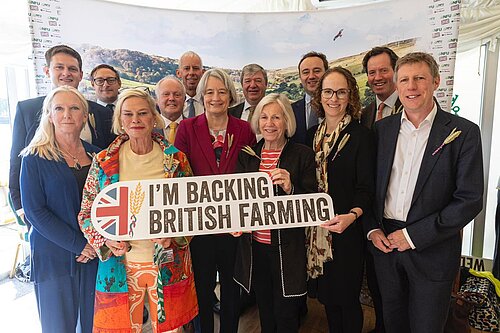 Claure Young backing British Farming