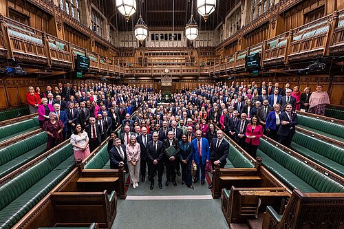 The Chamber photo commemorating 75 years since the reopening