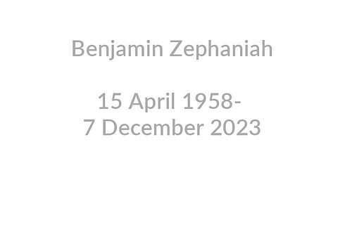Benjamin Zephaniah