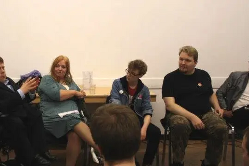 Diversity Panel at Liberal Youth Conference 2012, Manchester (Gregg Judge; ?; Ab Brightman; Dave Page; Ruwan Uduwerage-Perera)