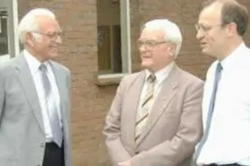 Philip Firth, David Jones and George Allen talking