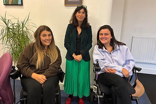 Manuela, Charlotte and Olivia