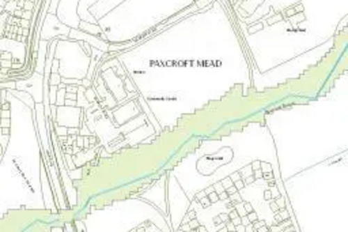 The Paxcroft Mead floodplain