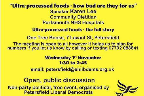 Ultra-processed foods event