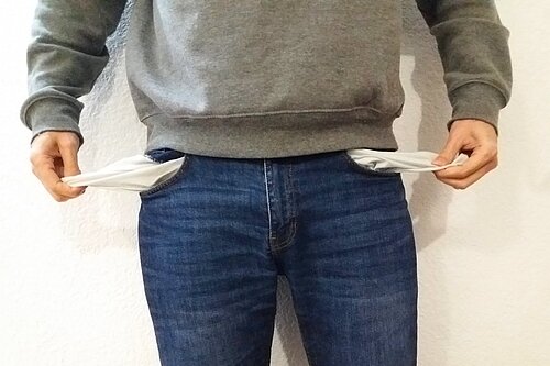 empty pockets