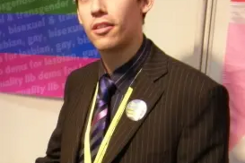 Adrian Trett, chair of Lib Dems for LGBT Action