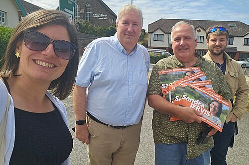 August canvassing in Penparcau