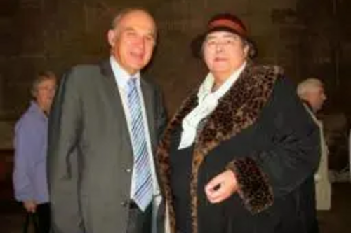 Eileen Birch and Dr. Vince Cable