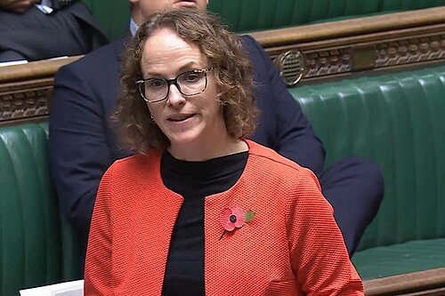 Alison Bennett in the House of Commons