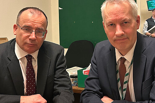 Taunton and Wellington MP Gideon Amos in talks about Wellington Post Office