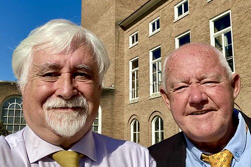 Liberal Democrat Councillors Steve Keable and Jim Cairney welcome Boniface trail go-ahead