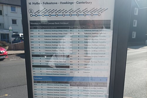 Bus Timetable