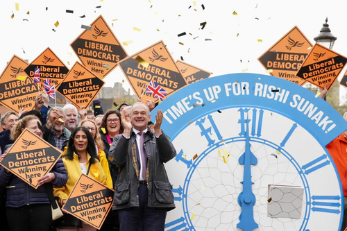 Ed Davey & the Clock