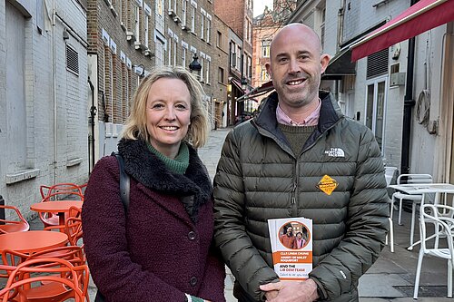 PPC Katie Mansfield and Aimery de Malet Roquefort