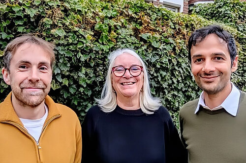 Cllr Luke Cawley-Harrison, Fiona Orford-Williams & Imad Ahmed