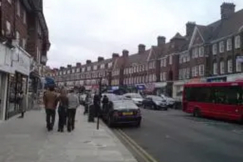 Golders Green town centre where the Liberal Democrats want to end street drinking