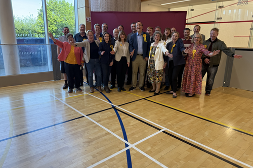 Winning candidates and Cllrs