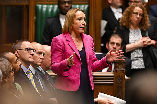 Helen Morgan speaking in the House of Commons