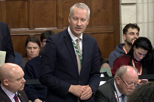 Gideon Amos speaks at Digital ID debate December 2025