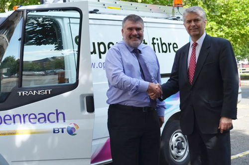 Mayor Dave Hodgson BT Broadband