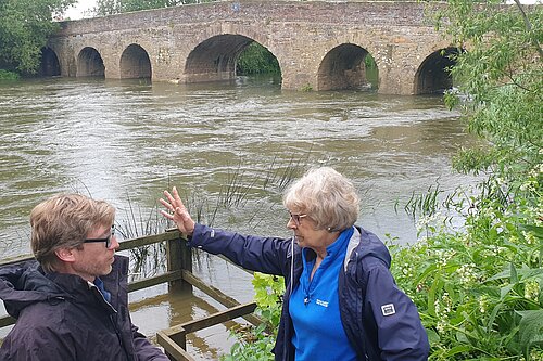Lib Dem Cllr Liz Turier Raging about Sewage