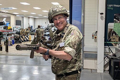 image of Martin in uniform